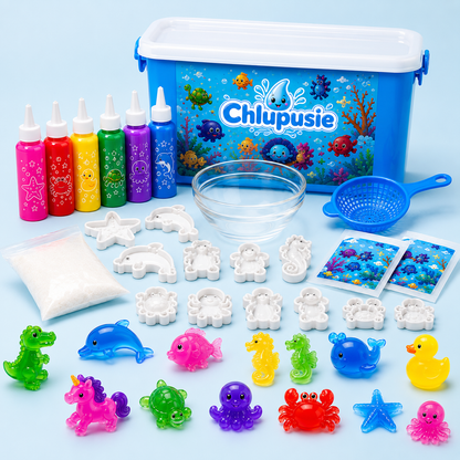 Chlupusie™ - Magiczne Wodne Zwierzątka DIY