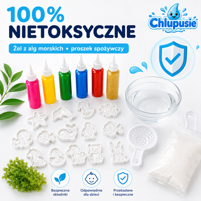 Chlupusie™ - Magiczne Wodne Zwierzątka DIY